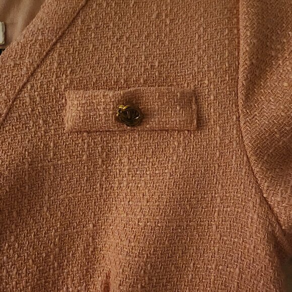 Summer Dress for Women Short Sleeve pink tweed - Picture 5 of 8